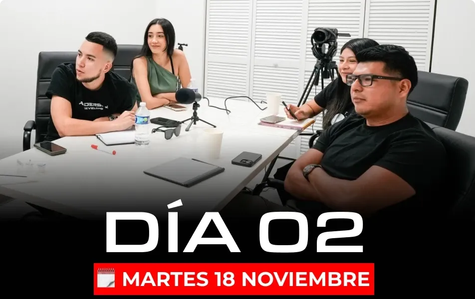 Día 2 del entrenamiento en vivo